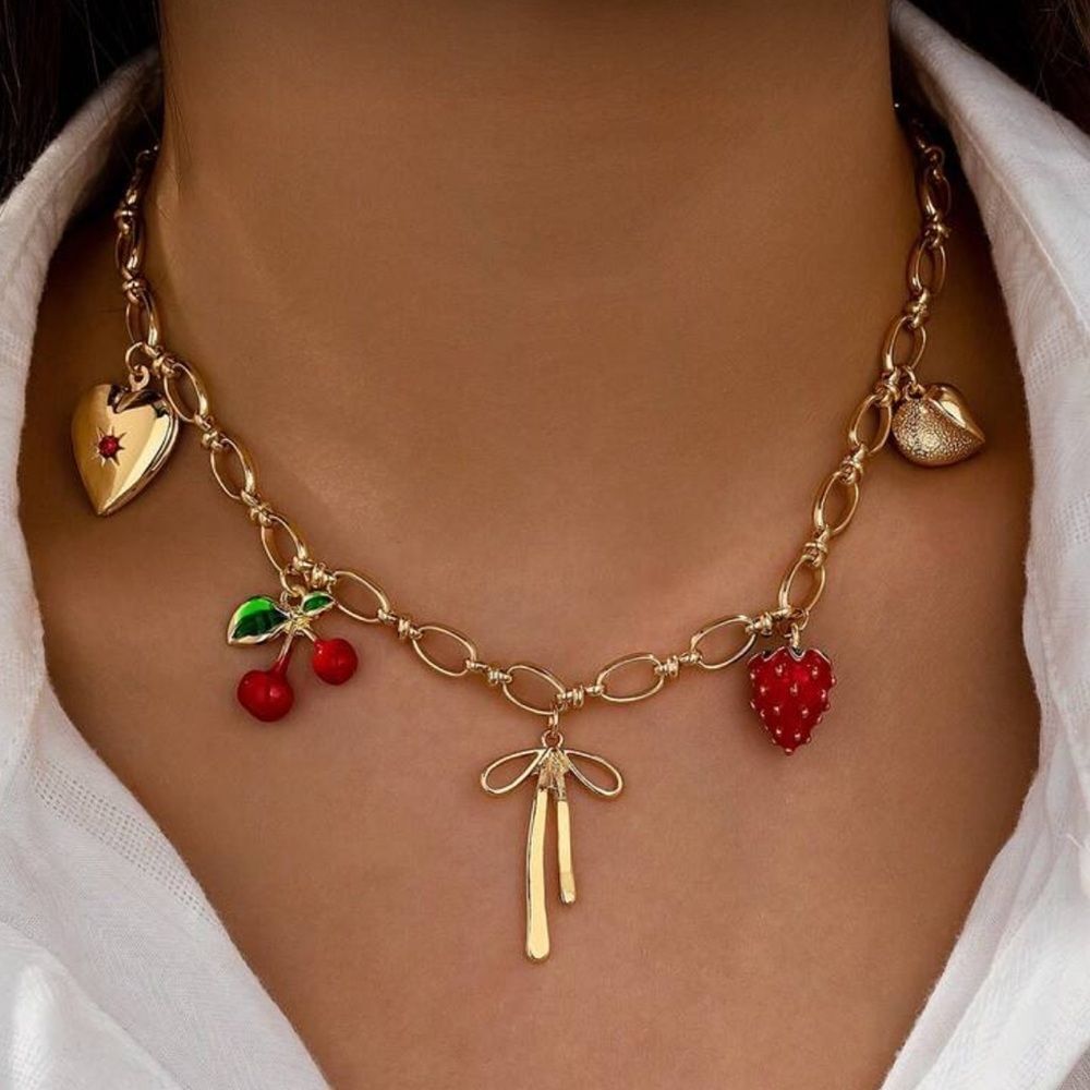 Cherry necklace Q803